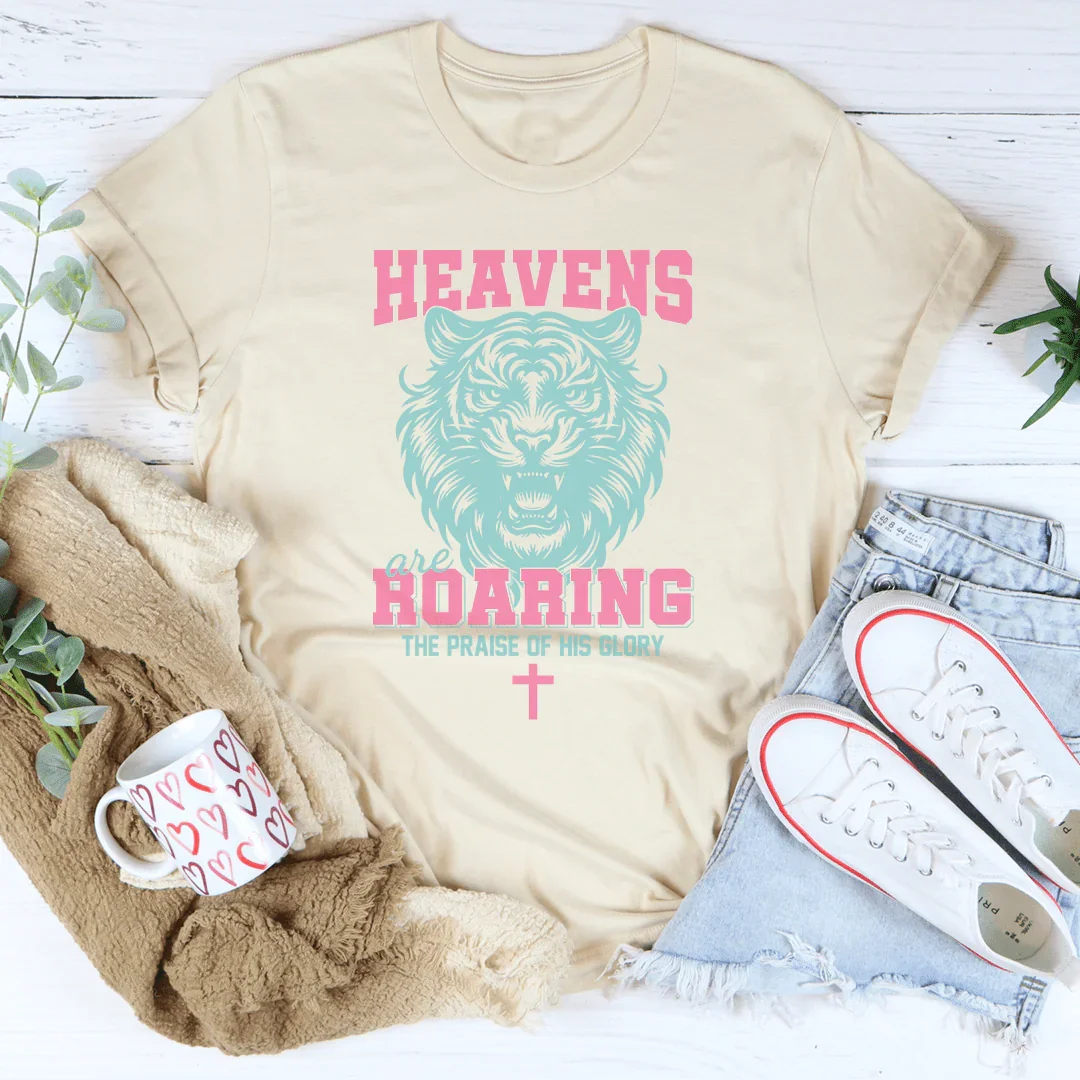 Heavens Are Roaring The Praise Of His Glory Tee product image 2