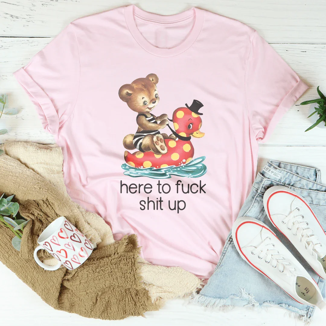 Here To F* Tee product image 2