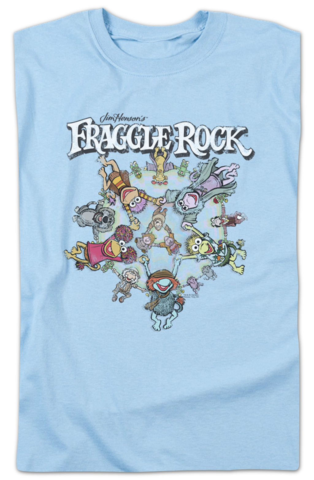 Holding Hands Fraggle Rock T-Shirt product image 2