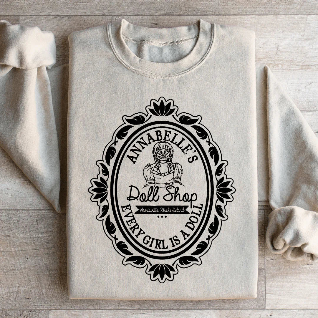 Horror Doll Shop Sweatshirt product image 1