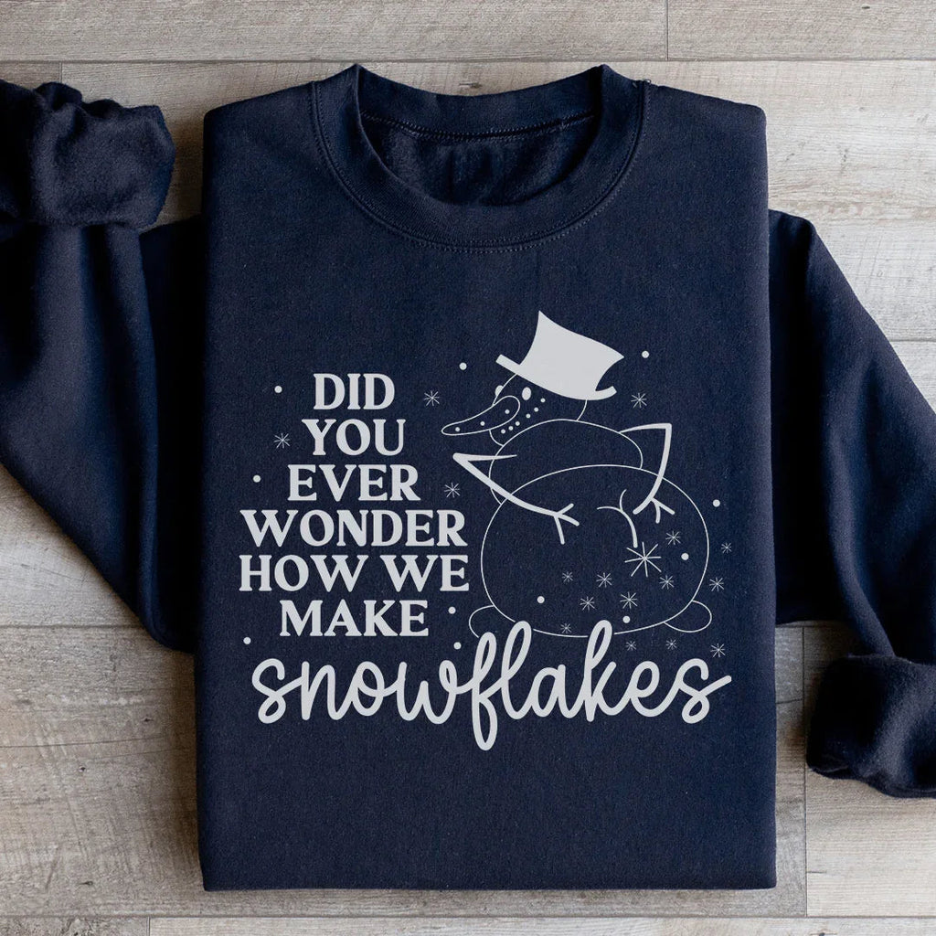 How Snowflakes Are Made Sweatshirt product image 2