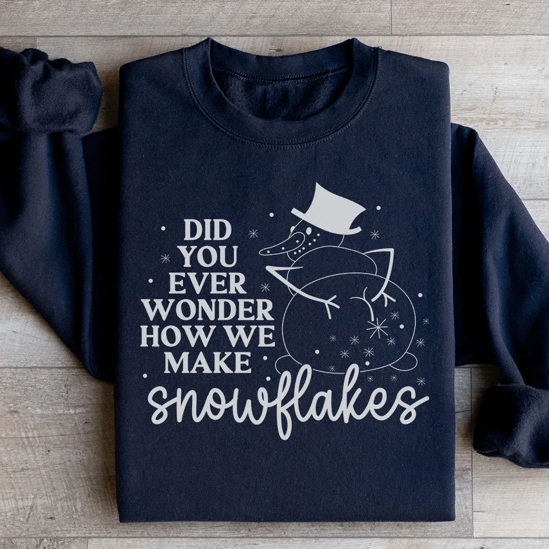 How Snowflakes Are Made Sweatshirt product image 2