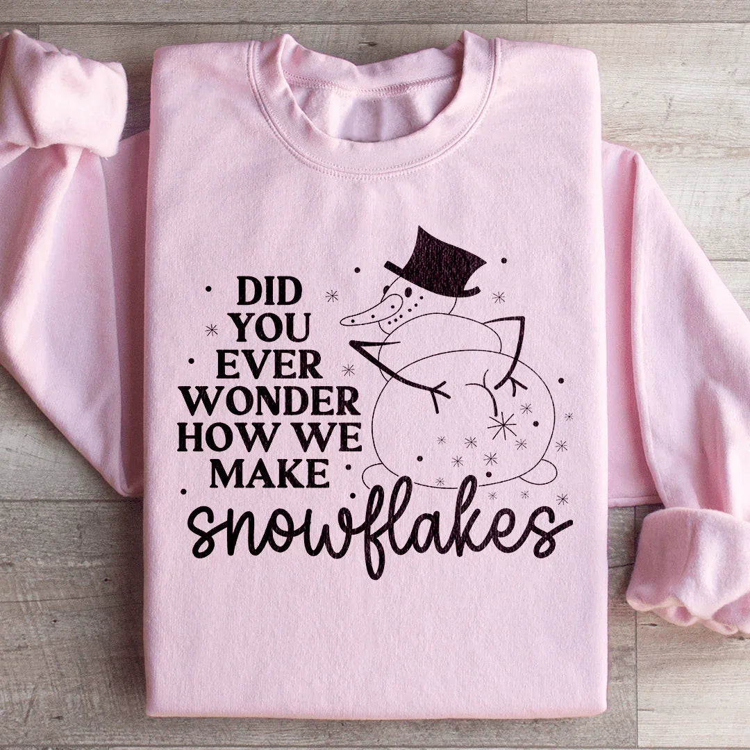 How Snowflakes Are Made Sweatshirt product image 1