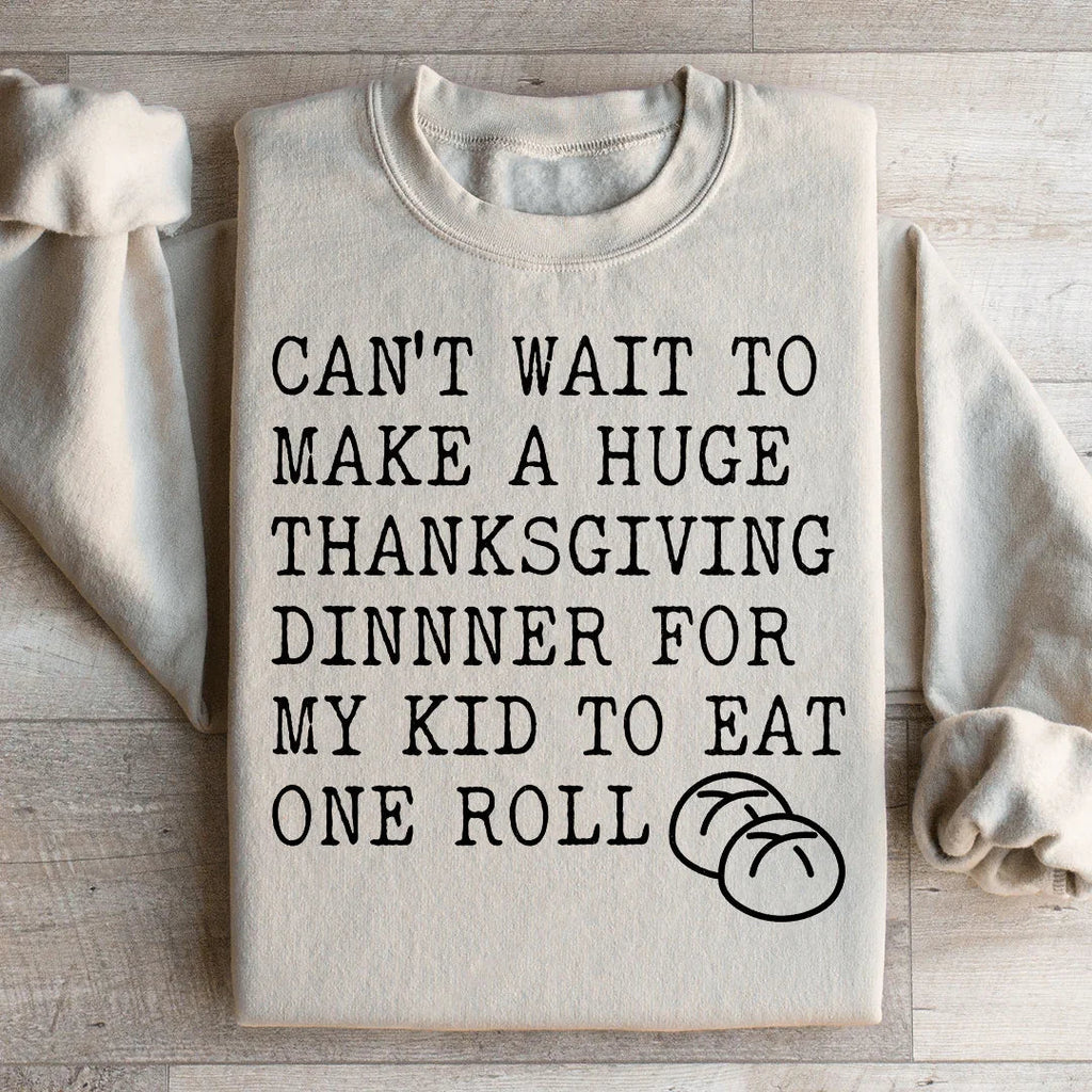 Huge Thanksgiving Dinner Sweatshirt product image 2