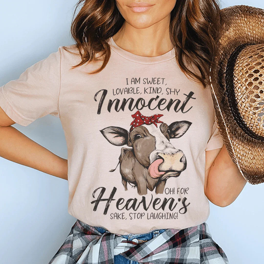I Am Sweet Lovable Kind Shy Innocent Tee product image 1