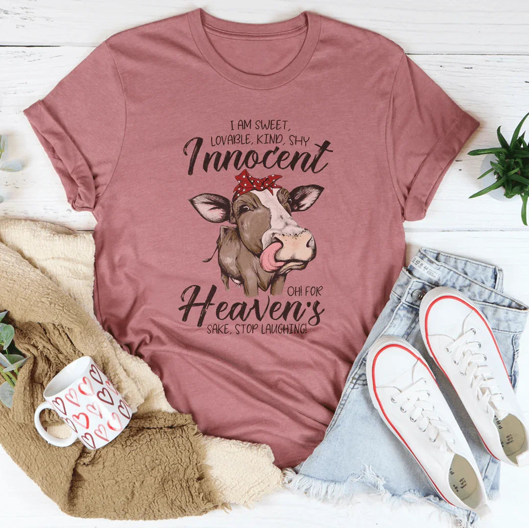 I Am Sweet Lovable Kind Shy Innocent Tee product image 3