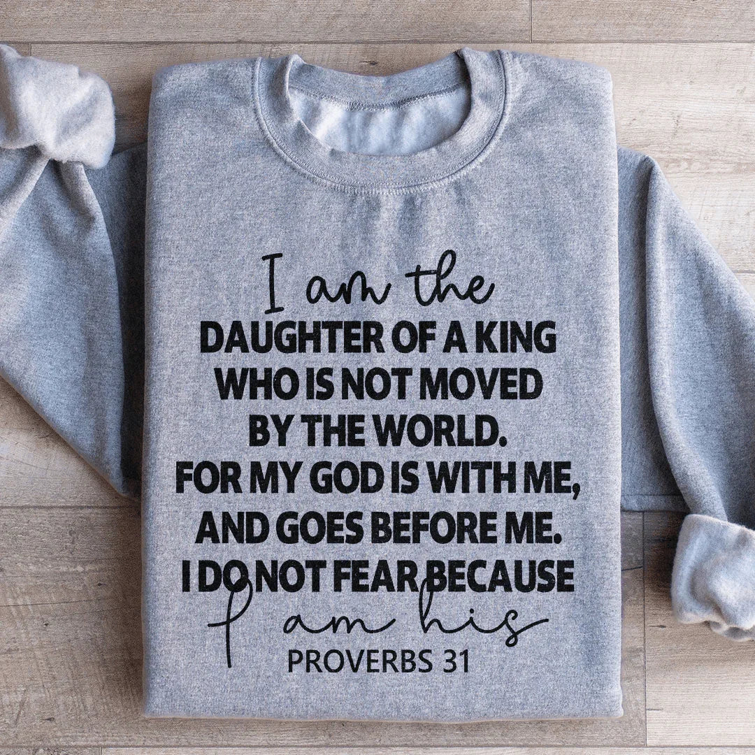 I Am The Daughter Of A King Sweatshirt product image 3
