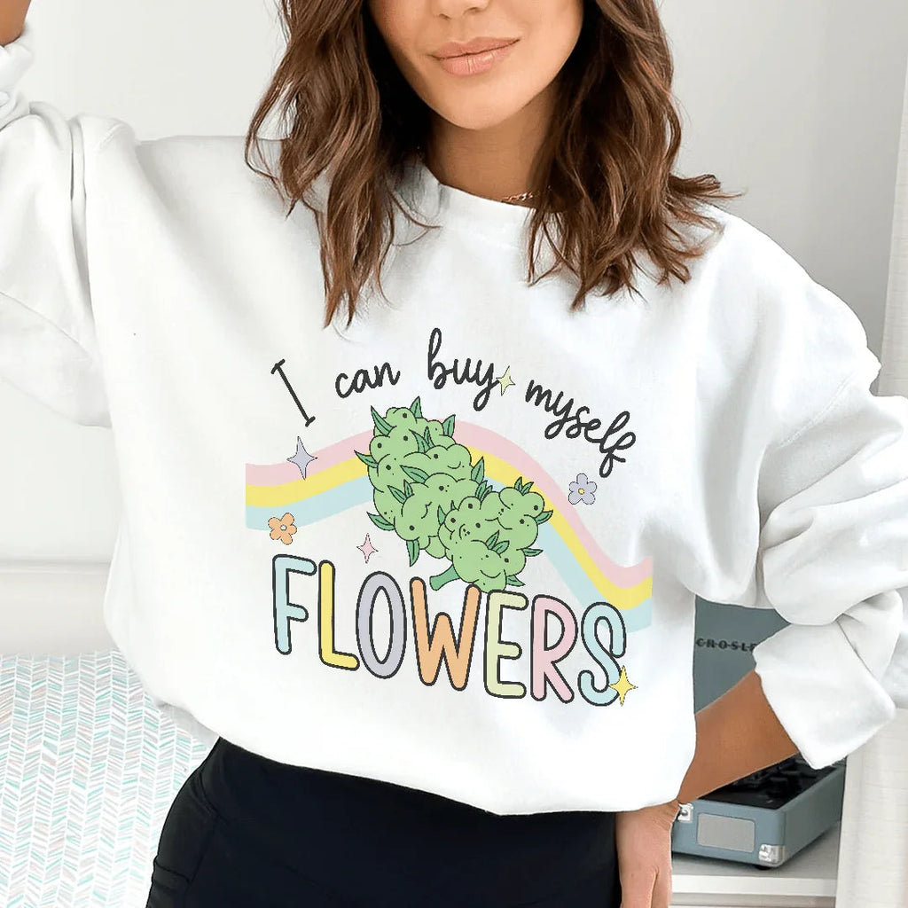 I Can Buy Myself Flowers Sweatshirt product image 3