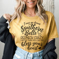 I Can Go From Southern Belle To Redneck Crazy Tee product image 1