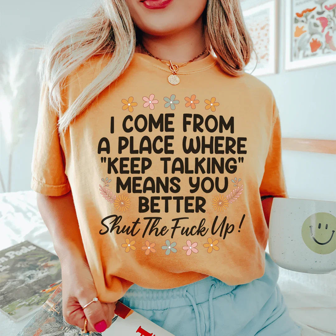 Keep Talking Tee product image 1