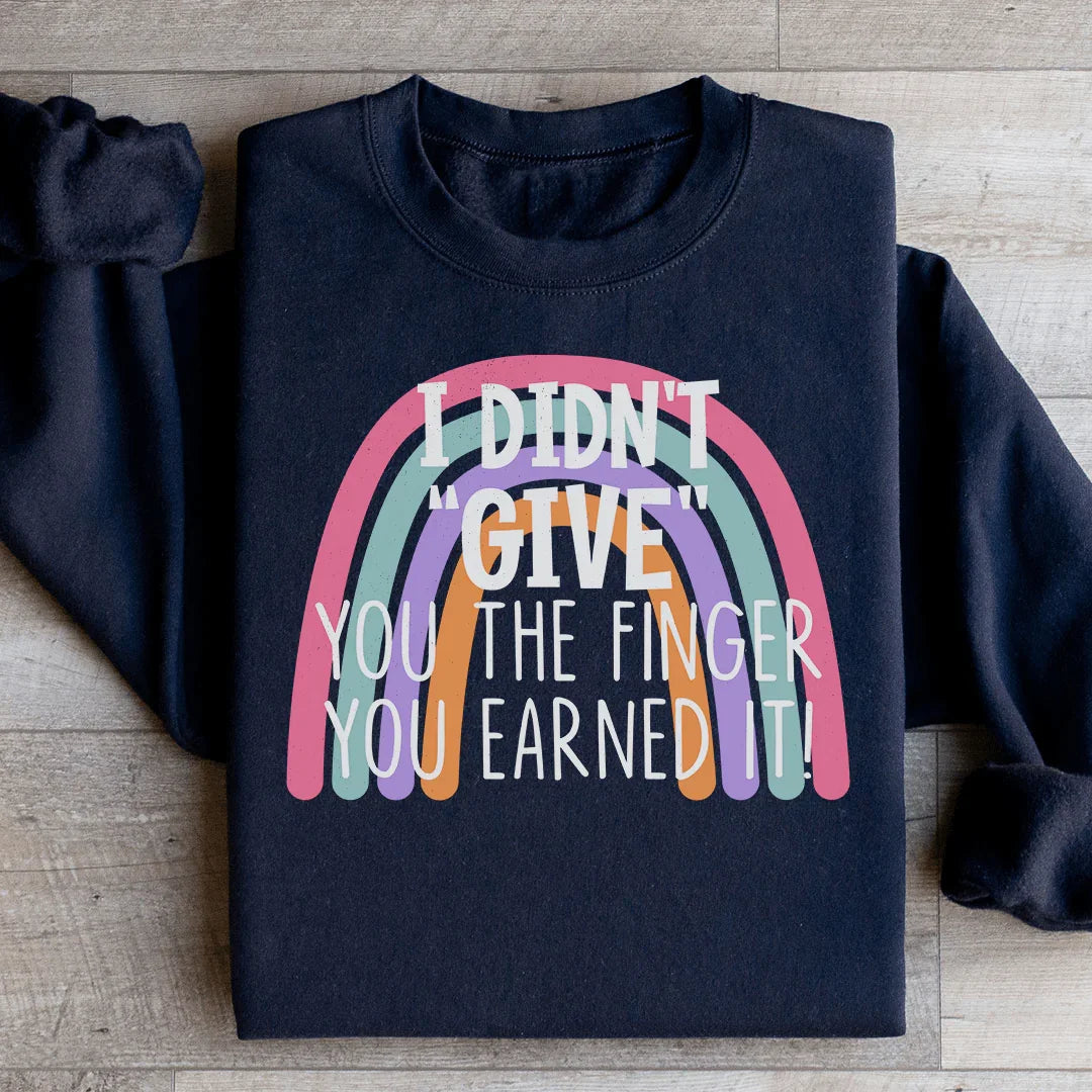 I Didn't Give You The Finger Sweatshirt product image 2