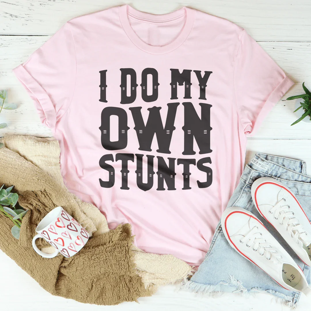 I Do My Own Stunts Tee product image 3