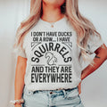 I Don't Have Ducks Or A Row Tee product image 1