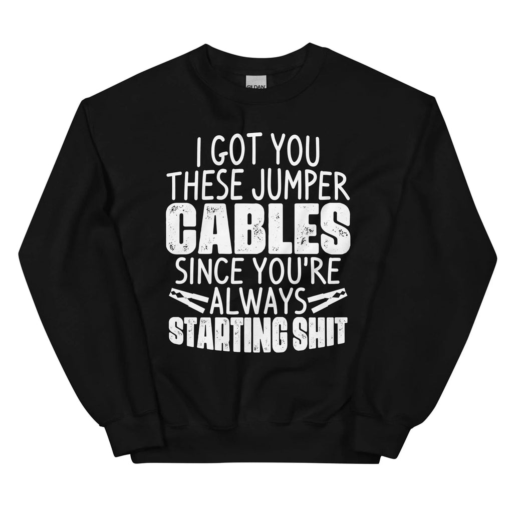 I Got You These Jumper Cables Sweatshirt product image 4