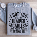 I Got You These Jumper Cables Sweatshirt product image 1