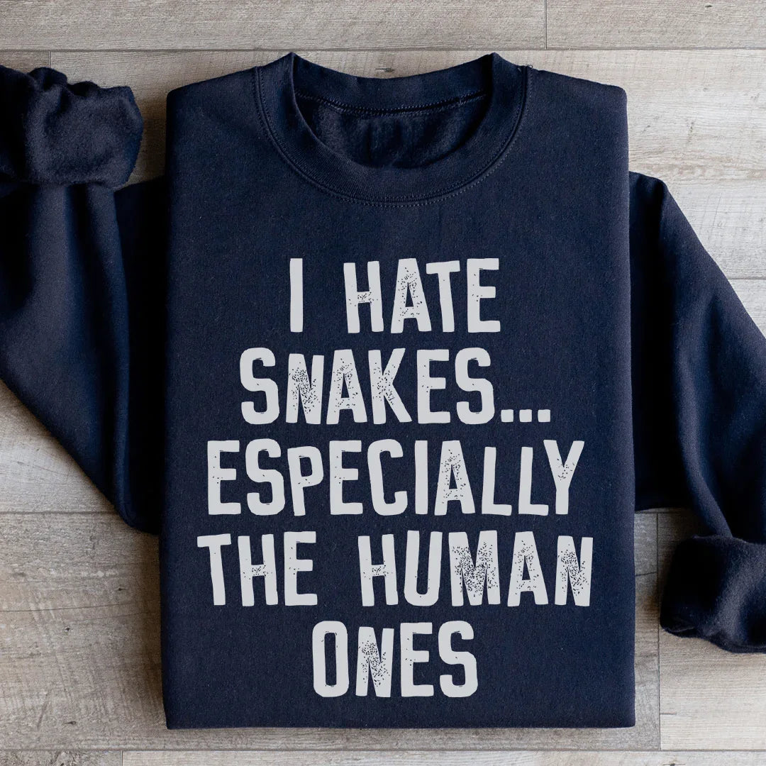 I Hate Snakes Sweatshirt product image 1