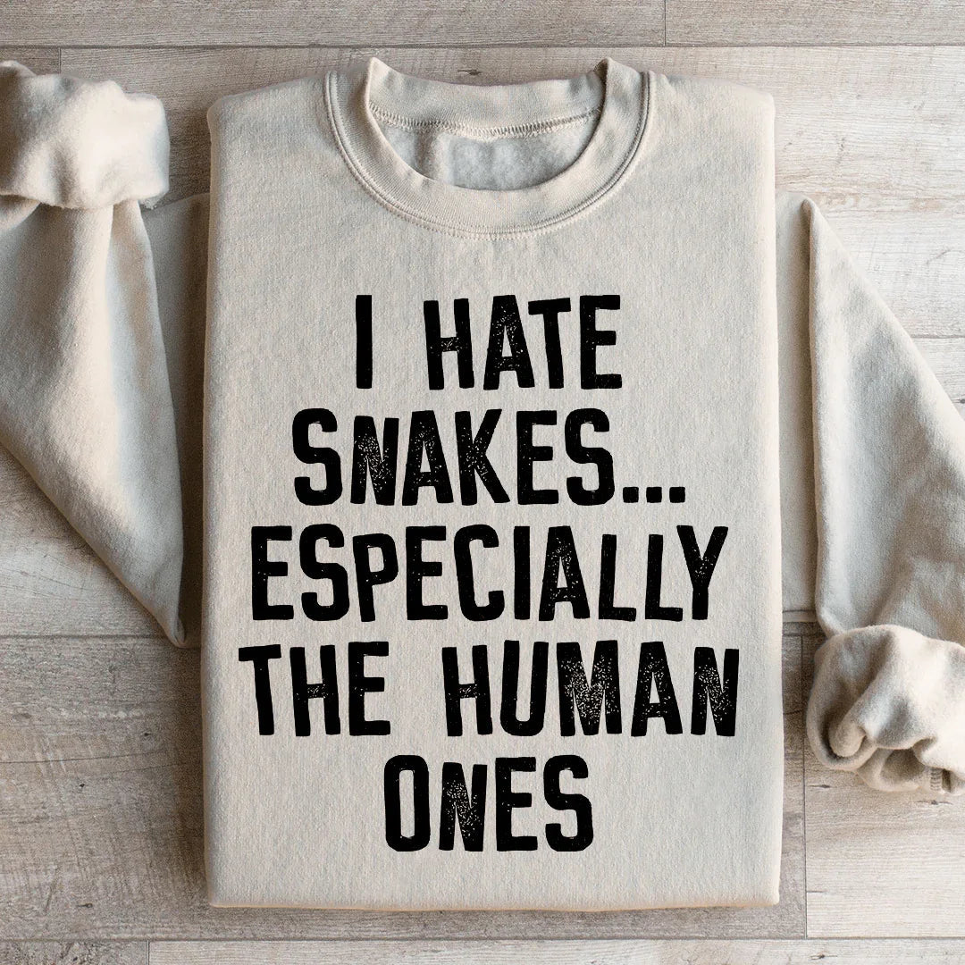 I Hate Snakes Sweatshirt product image 2