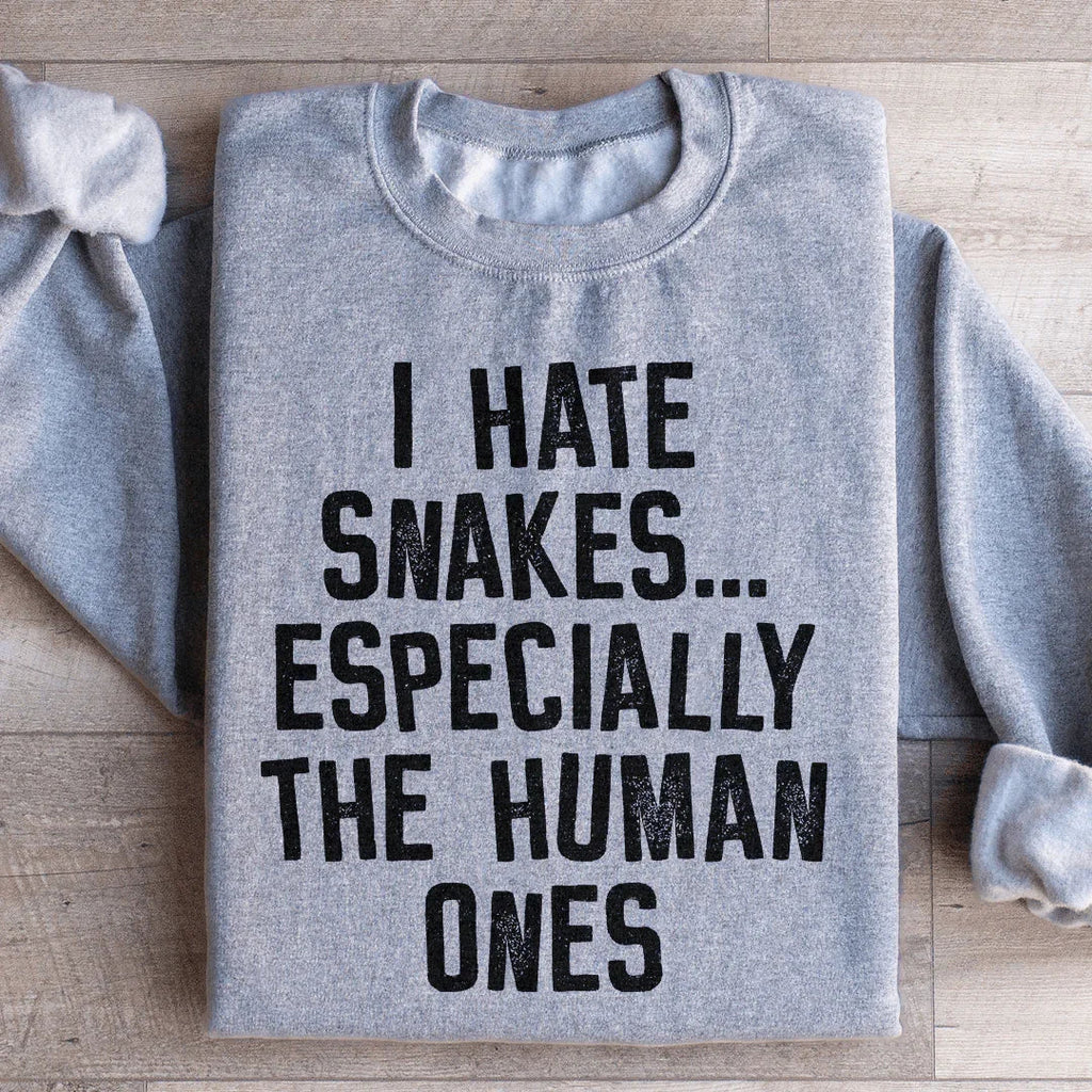 I Hate Snakes Sweatshirt product image 3
