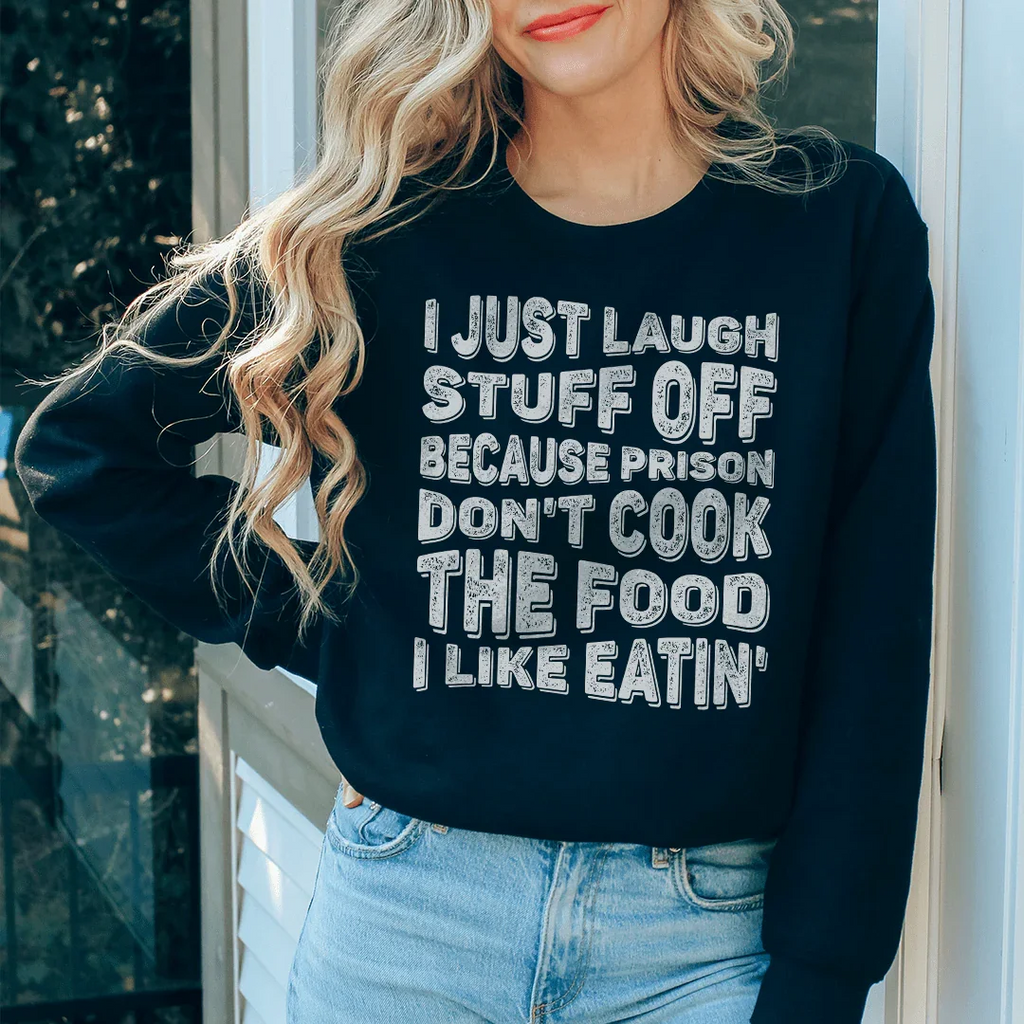 I Just Laugh Stuff Off Tee product image 3