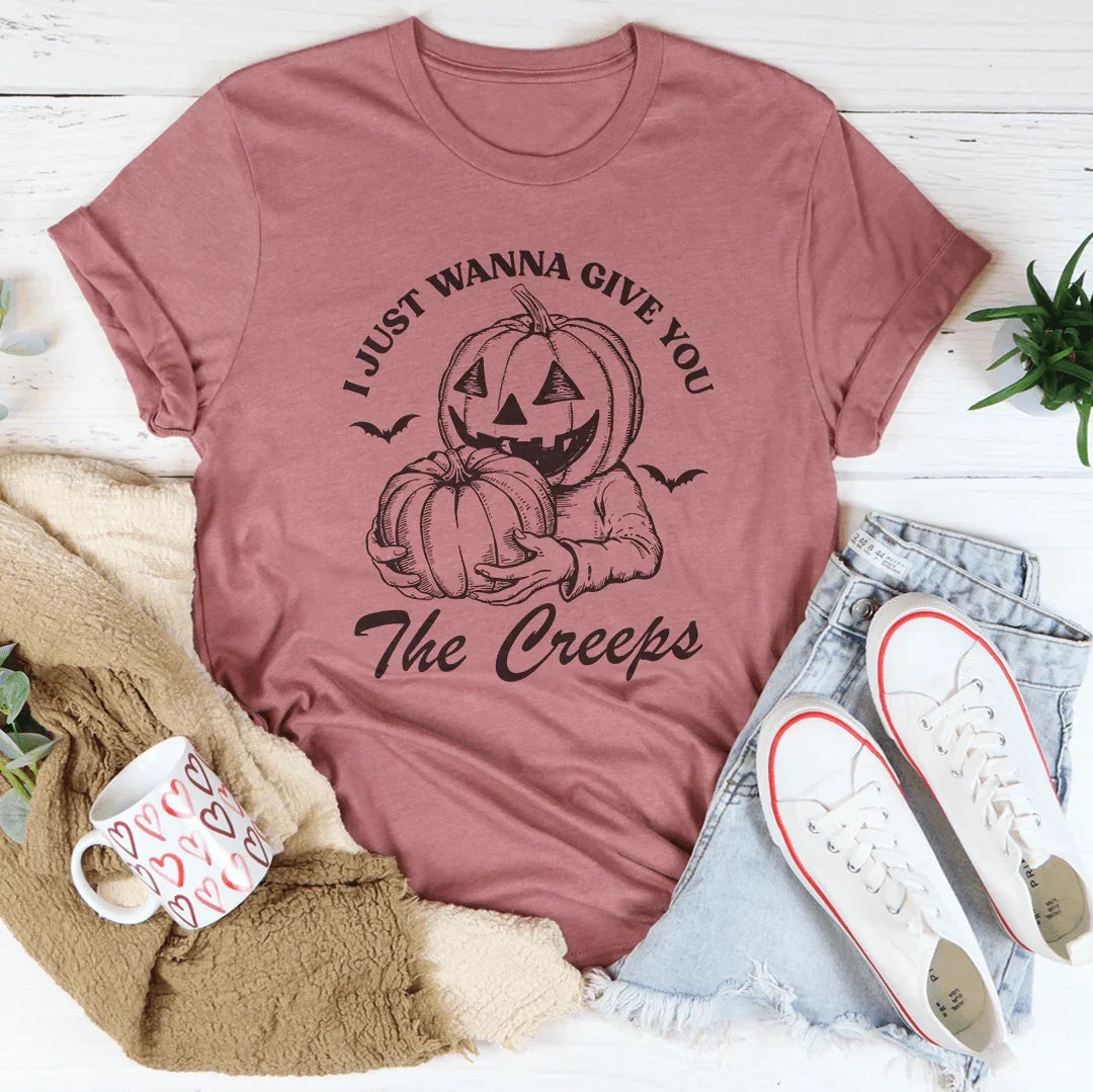 I Just Wanna Give You The Creeps Tee product image 4