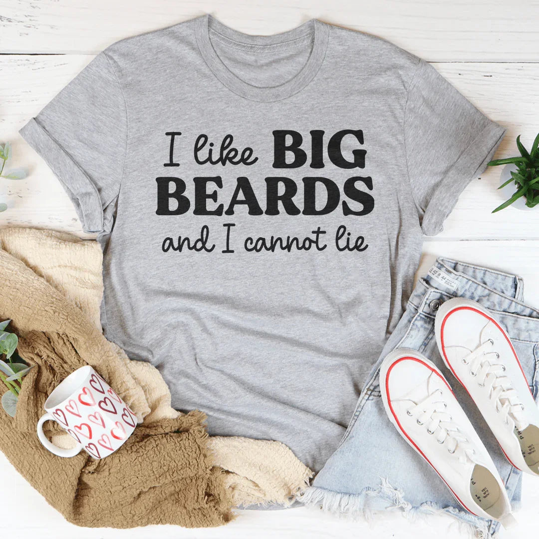 I Like Big Beards And I Cannot Lie Tee product image 5