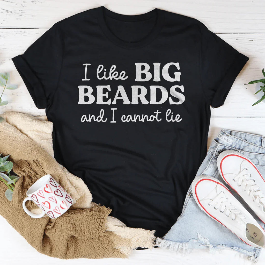 I Like Big Beards And I Cannot Lie Tee product image 2