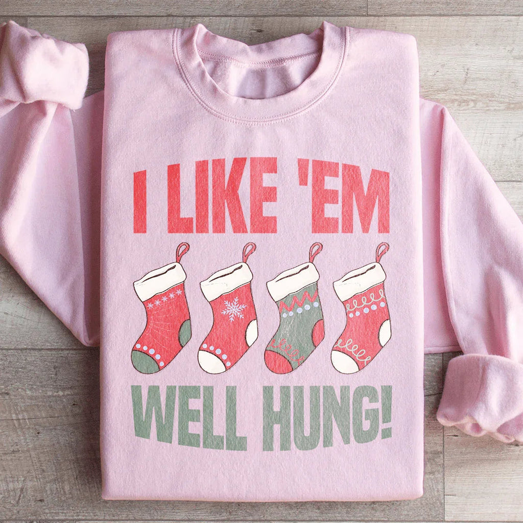 I Like Em Well Hung Sweatshirt product image 3