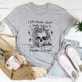 I Like Murder Shows Comfy Clothes And Maybe 3 People Tee product image 1
