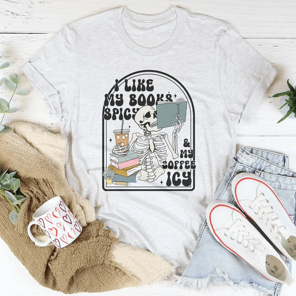I Like My Books Spicy Tee product image 1