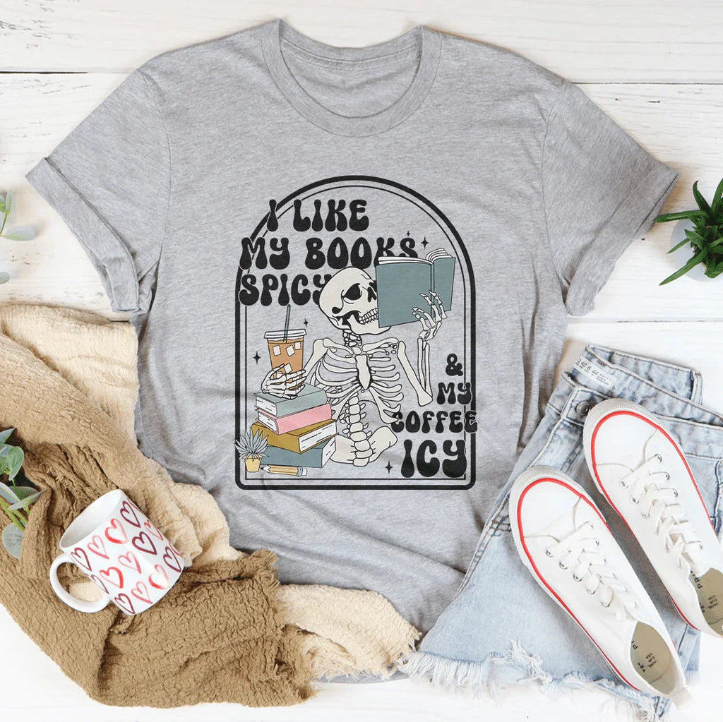 I Like My Books Spicy Tee product image 3
