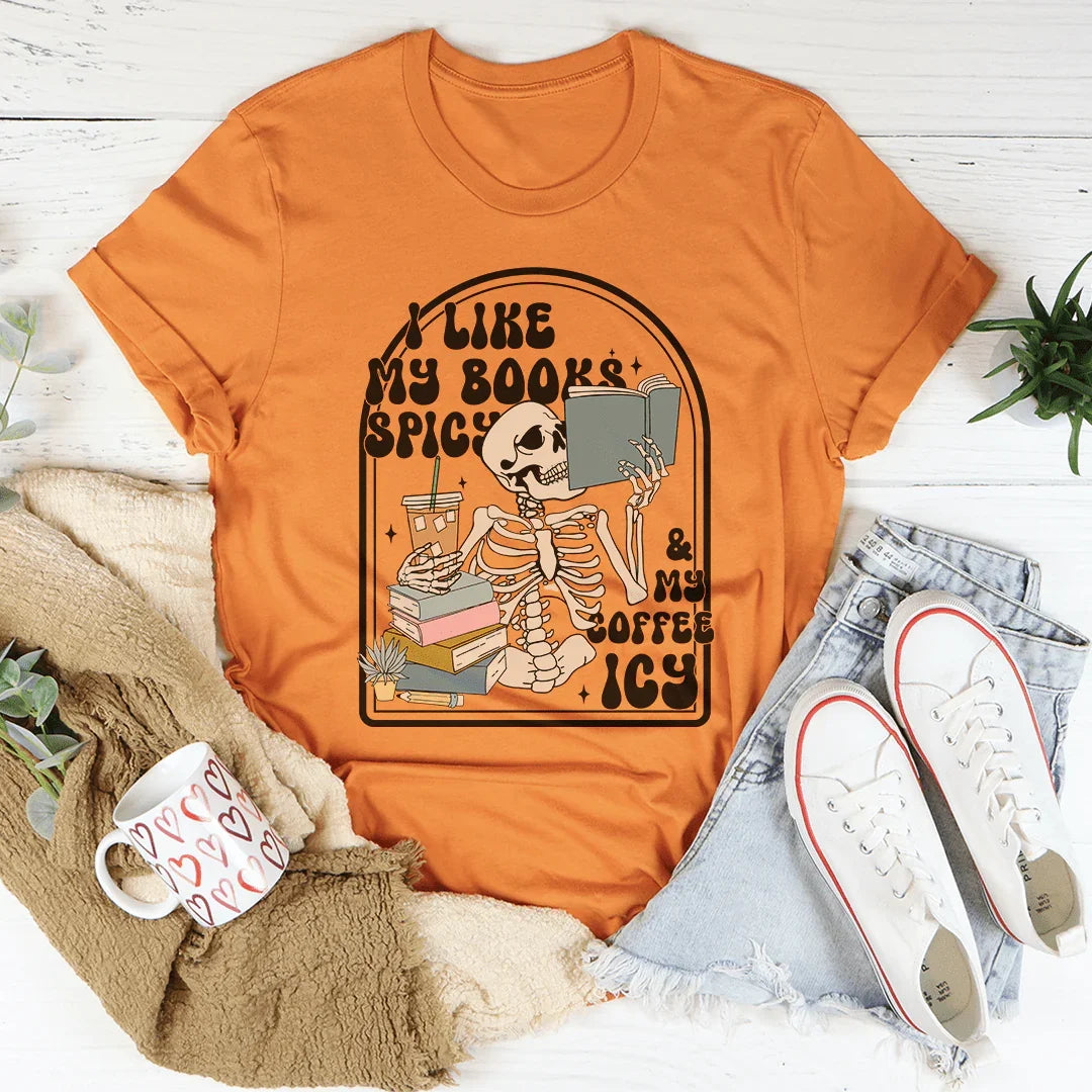 I Like My Books Spicy Tee product image 4