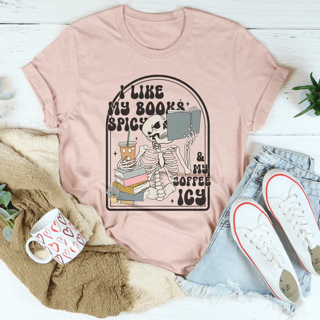 I Like My Books Spicy Tee product image 2