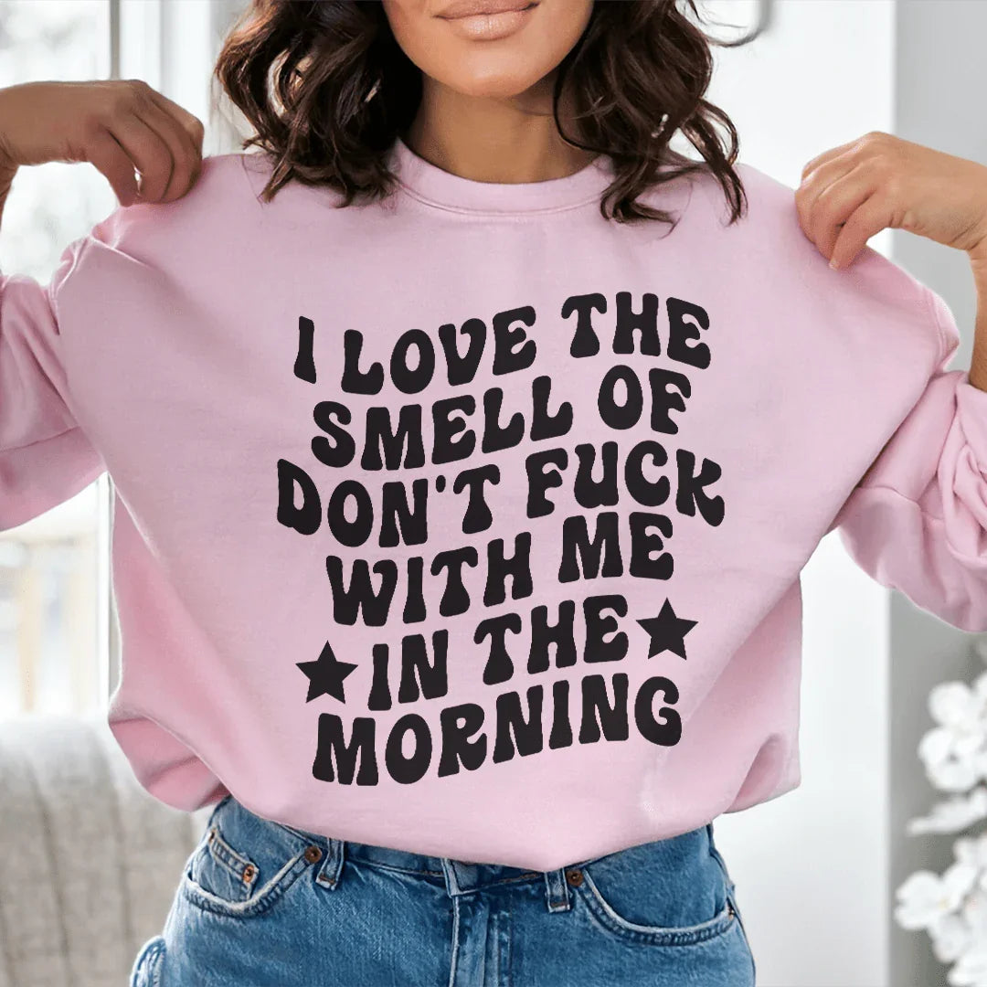 I Love The Smell Sweatshirt product image 2