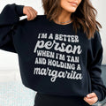 I'm A Better Person When I'm Tan And Holding A Margarita Tee product image 1