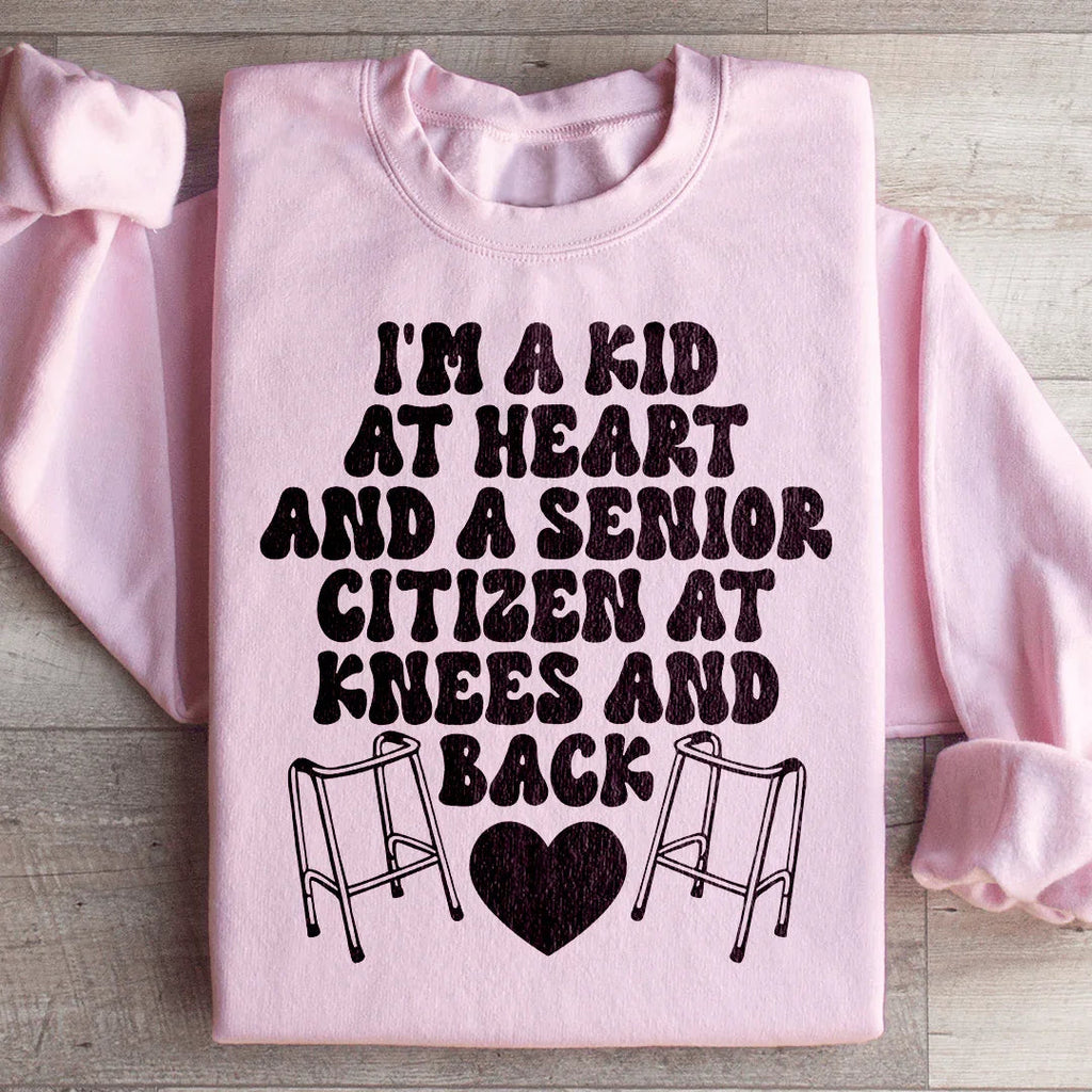 I'm A Kid At Heart And A Senior Citizen At Knees Back product image 4