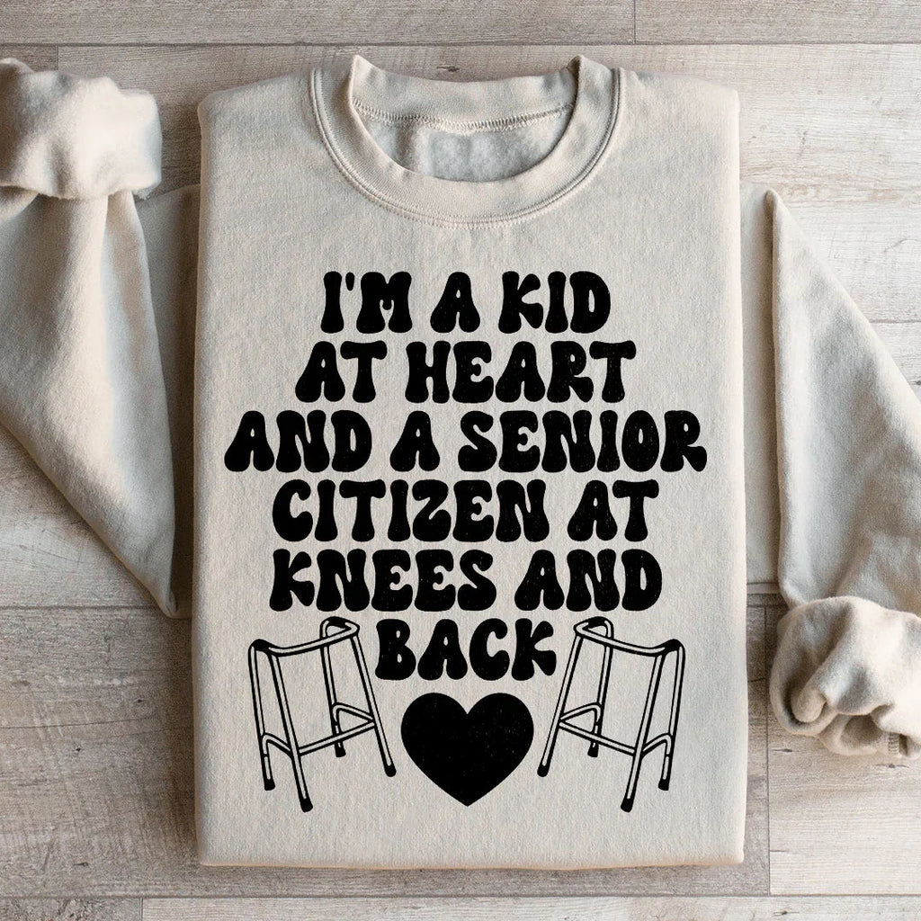 I'm A Kid At Heart And A Senior Citizen At Knees Back product image 2