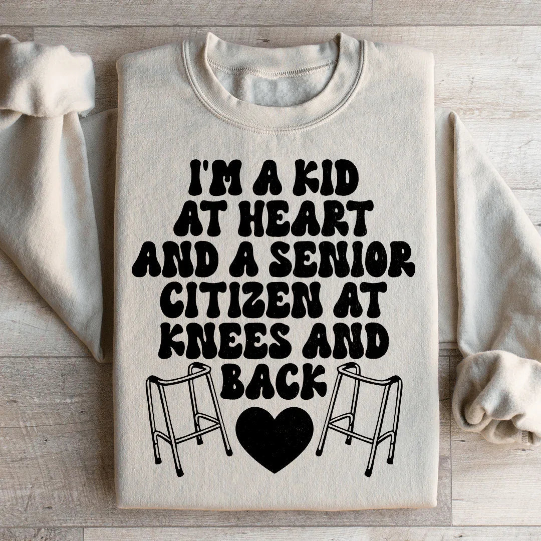 I'm A Kid At Heart And A Senior Citizen At Knees Back product image 2