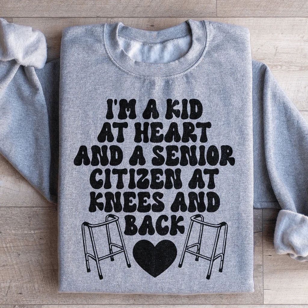 I'm A Kid At Heart And A Senior Citizen At Knees Back product image 3