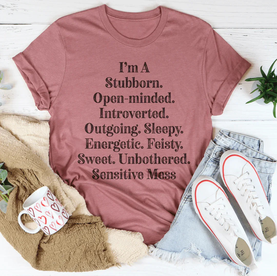 I’m A Stubborn Tee product image 4