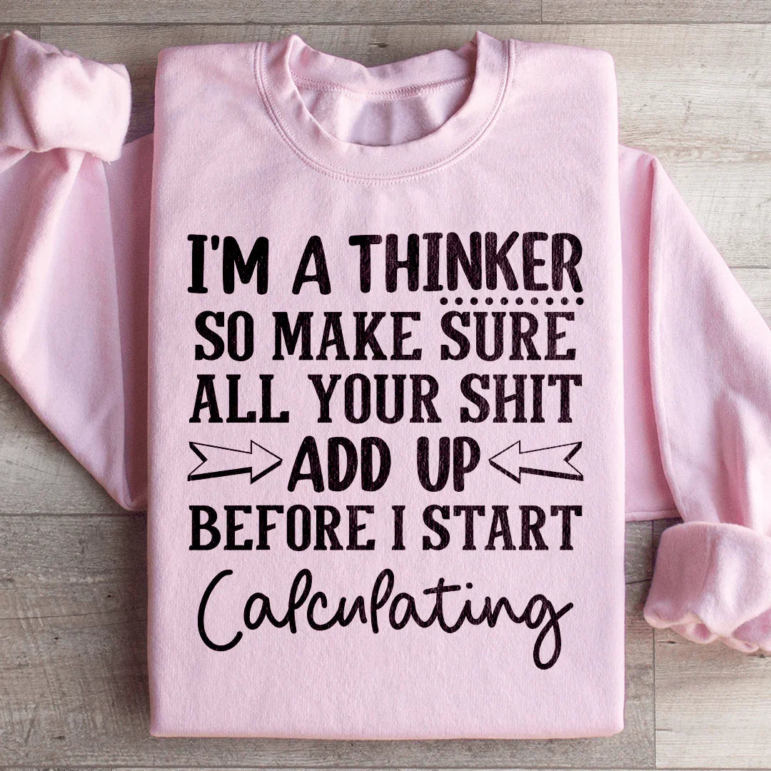 I'm A Thinker Sweatshirt product image 4