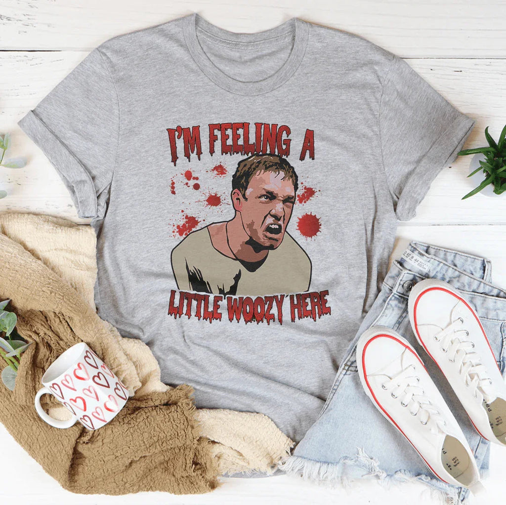 Dramatic Quote Graphic T-Shirt – "I'm Feeling A Little product image 2