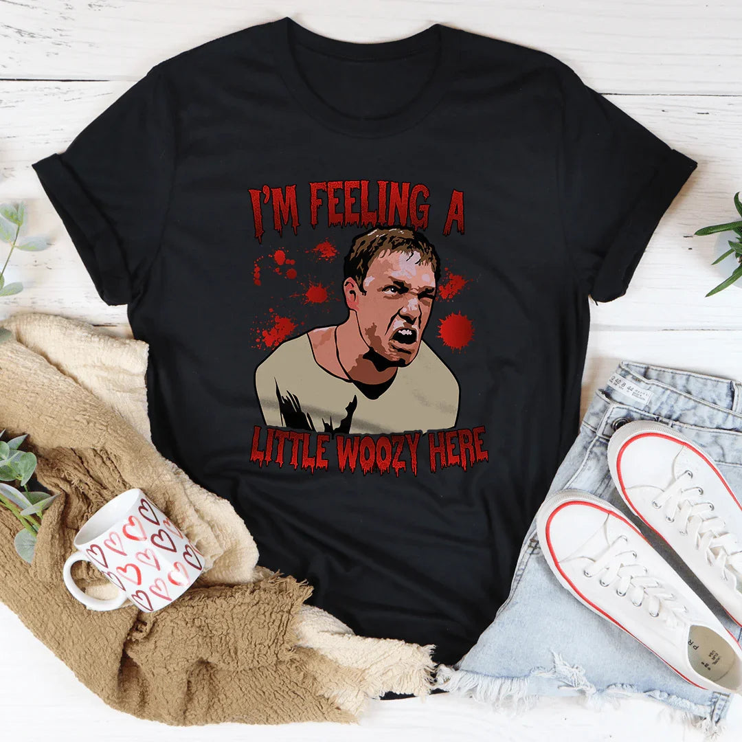 Dramatic Quote Graphic T-Shirt – "I'm Feeling A Little product image 3