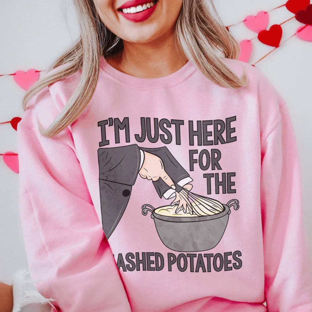 "I'm Just Here For The Mashed Potatoes" – Thanksgiving product image 3