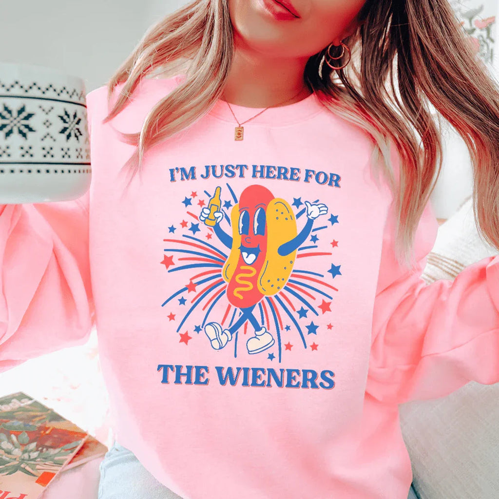 I’m Just Here For The Wieners Tee product image 1