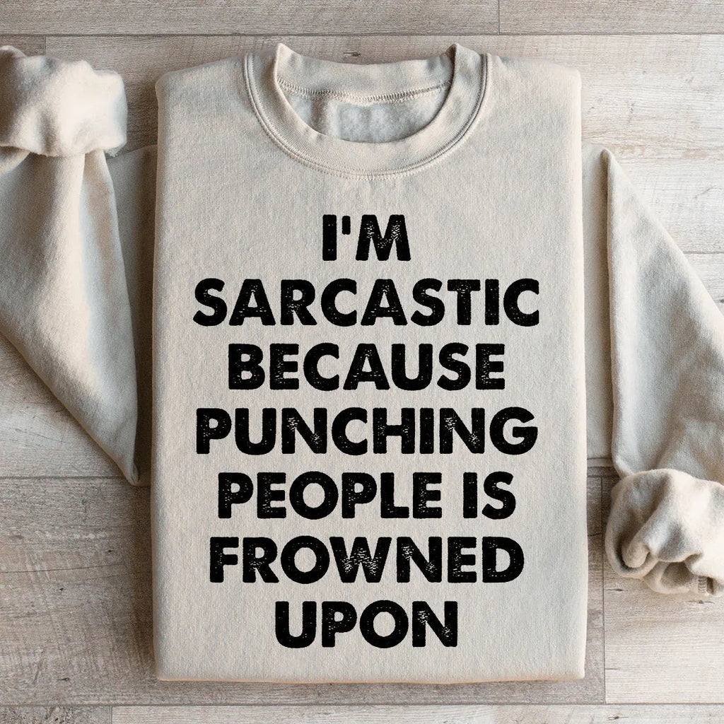 I'm Sarcastic Sweatshirt product image 2