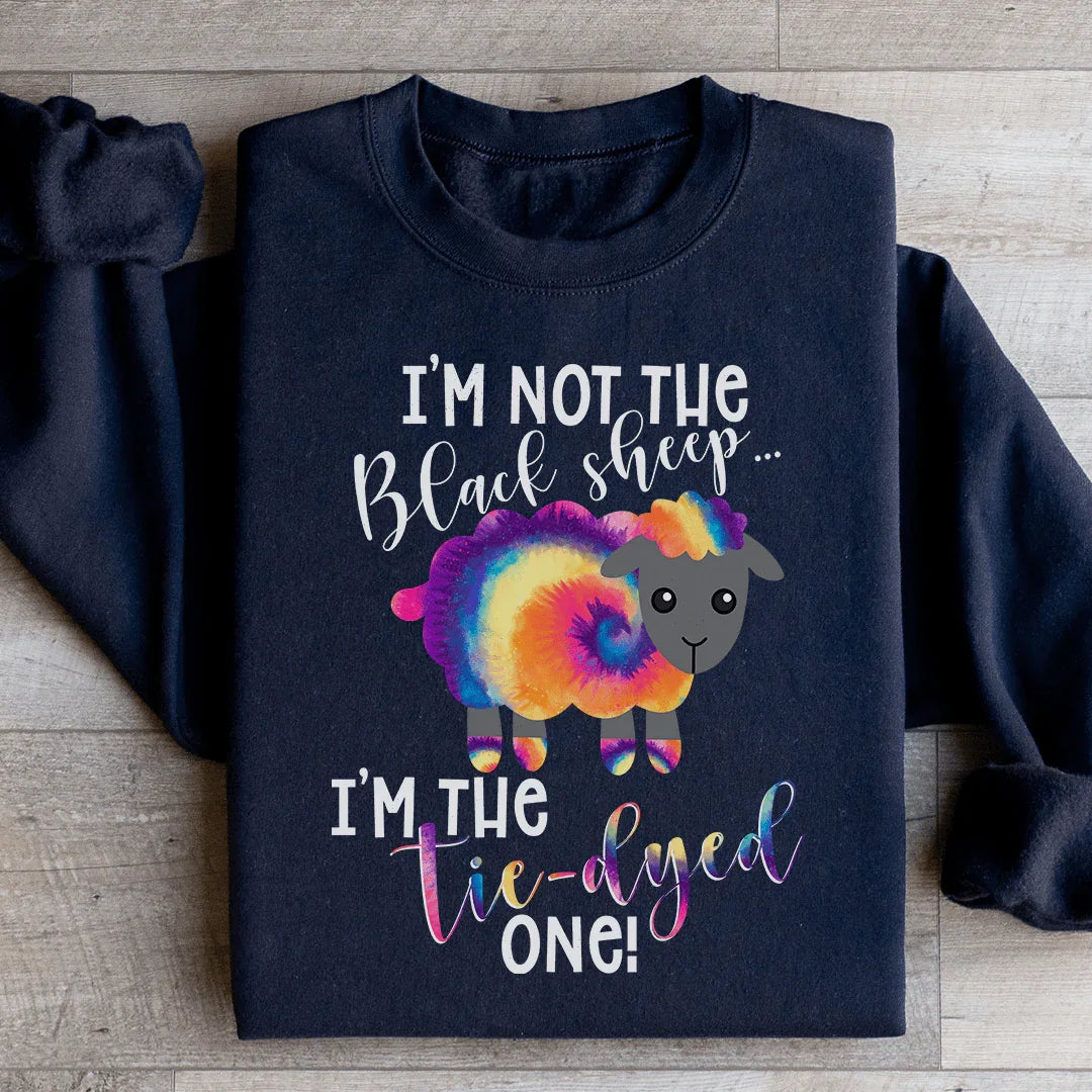 I'm The Tie-Dyed Sheep Sweatshirt product image 3