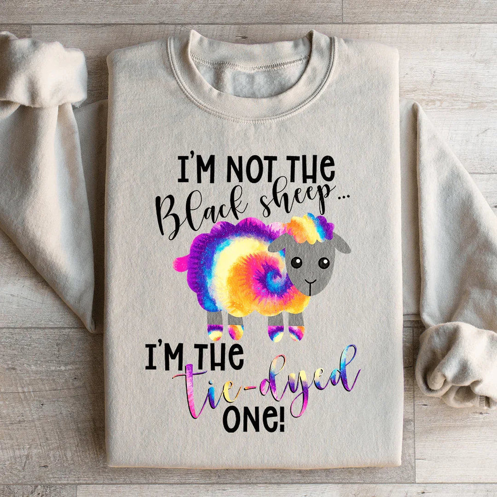 I'm The Tie-Dyed Sheep Sweatshirt product image 4