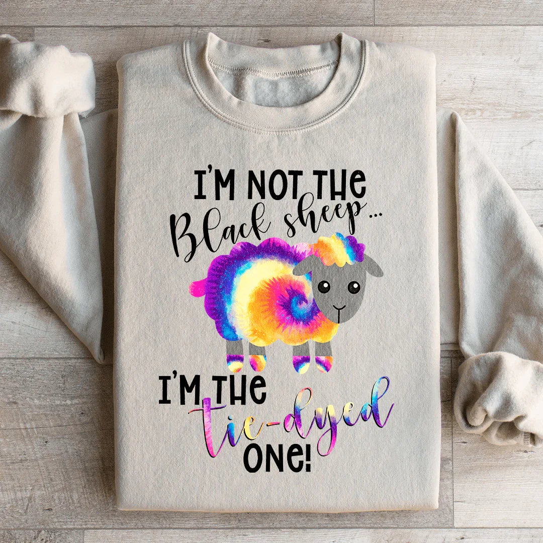 I'm The Tie-Dyed Sheep Sweatshirt product image 4