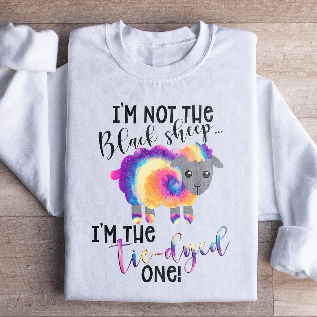 I'm The Tie-Dyed Sheep Sweatshirt product image 2