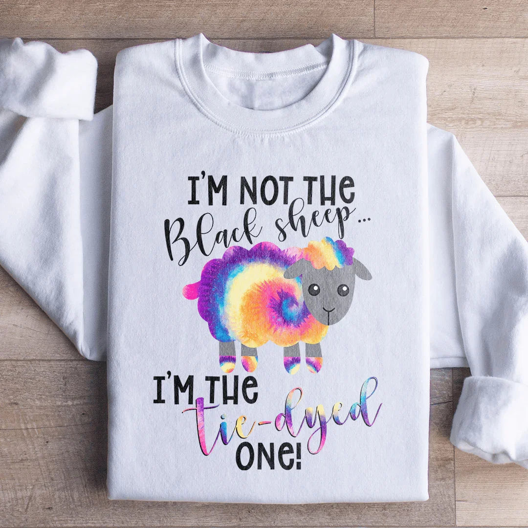 I'm The Tie-Dyed Sheep Sweatshirt product image 2